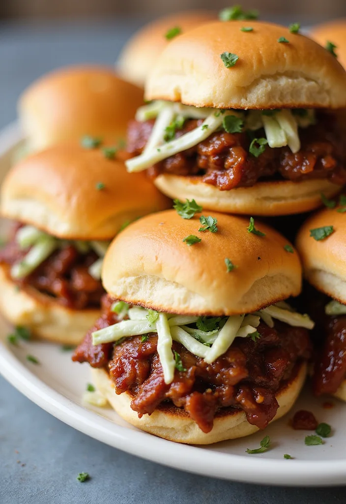 12 Beef Bottom Round Roast Recipes Crockpot Recipes That Taste Incredible - 2. BBQ Beef Sliders