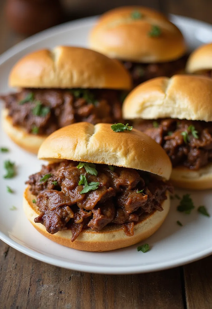 12 Beef Bottom Round Roast Recipes Crockpot Recipes That Taste Incredible - 3. Savory Italian Beef Sandwiches