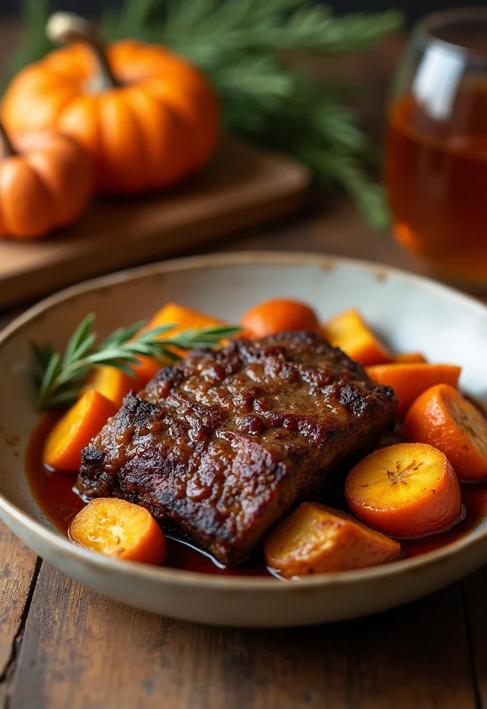 12 Braised Beef Short Ribs Dutch Ovens Ideas That Make Dinner So Much Easier - 11. Cider Braised Short Ribs for Fall Flavors