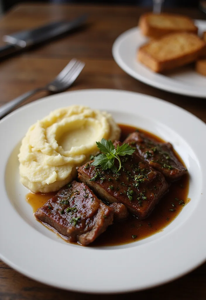 12 Braised Beef Short Ribs Dutch Ovens Ideas That Make Dinner So Much Easier - 6. Herb-Infused Braised Short Ribs