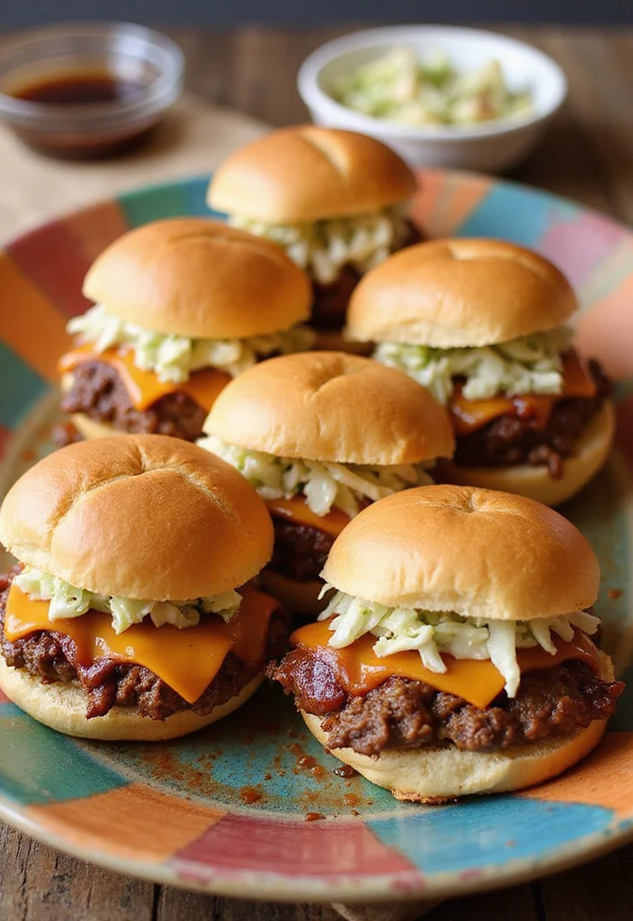 12 Fast & Flavorful Roast Beef Sliders Hawaiian Rolls Au Jus Recipes To Cook This Week - 3. Cheesy BBQ Roast Beef Sliders