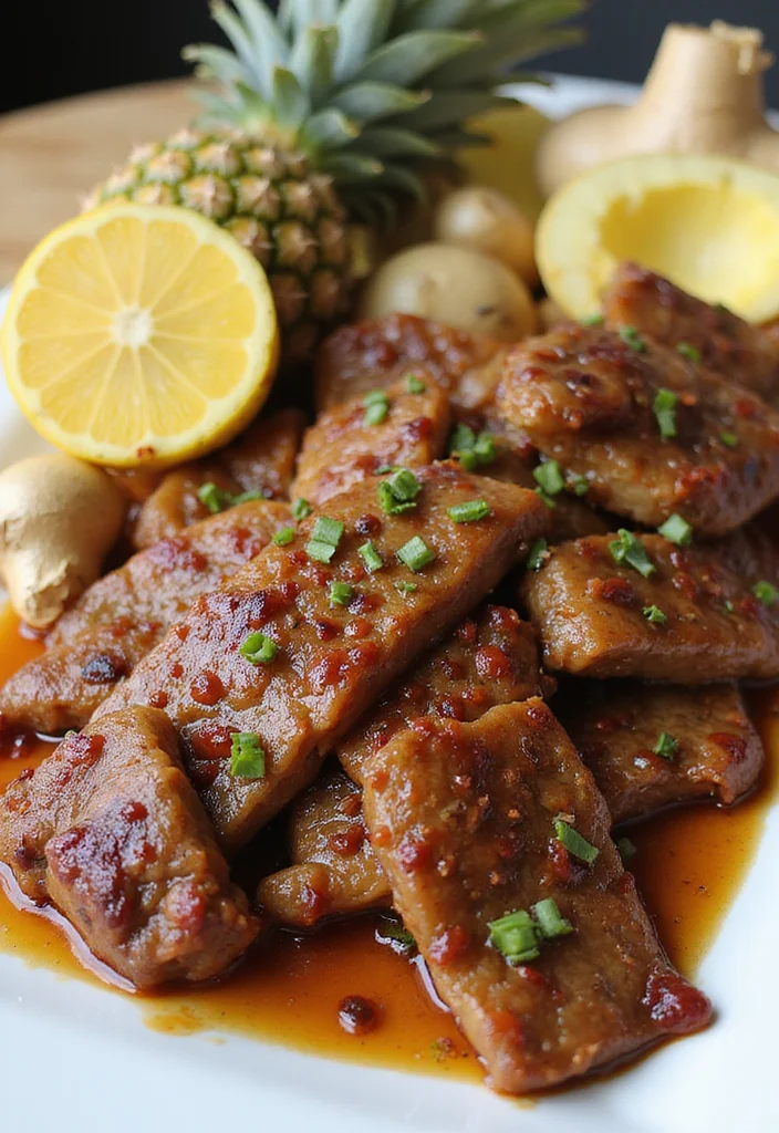 12 Genius Ways To Use Beef Marinade Tenderizer Tonight - 6. Pineapple Ginger Marinade