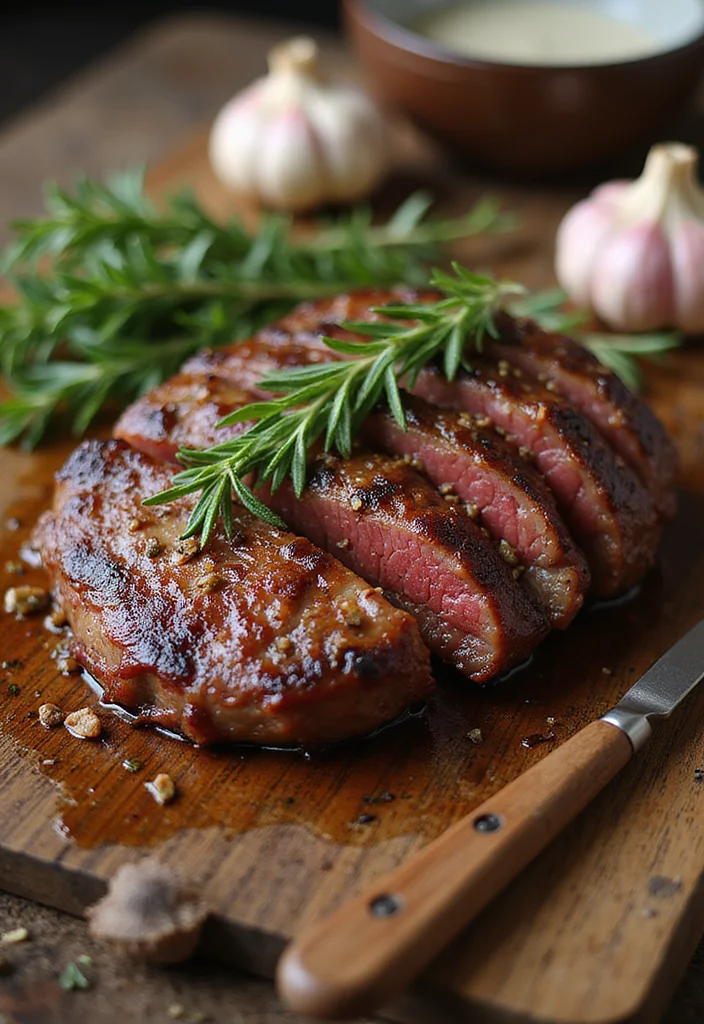 12 Genius Ways To Use Beef Marinade Tenderizer Tonight - 7. Garlic and Rosemary Infusion