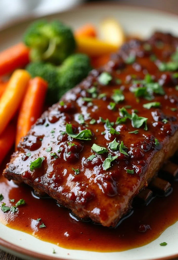 13 Fast & Flavorful Boneless Beef Short Ribs Recipes To Cook This Week - 5. Spicy Maple Glazed Boneless Beef Short Ribs