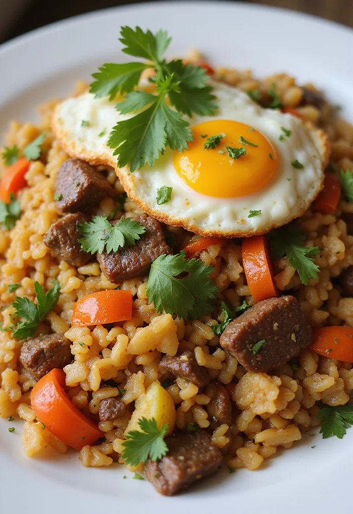 14 Beef Fried Rice With Egg Meals Perfect For Weeknight Cooking - 6. Beef Fried Rice with Egg and Veggies