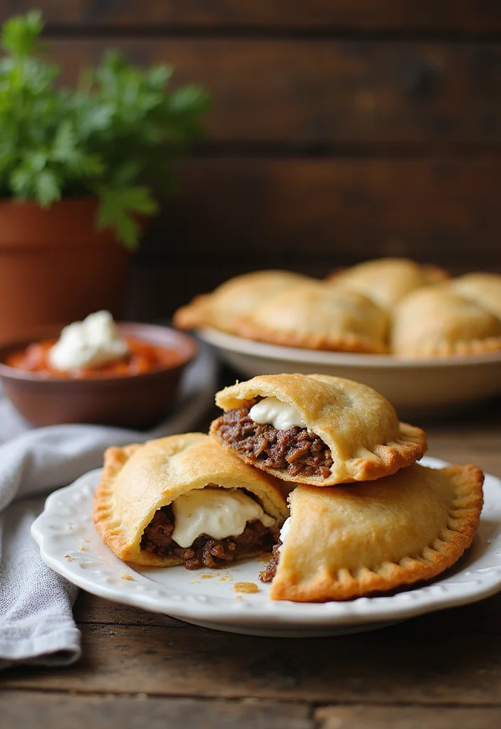 14 Beef Hand Pies Recipes Packed With Big Flavor - 12. Beef and Ricotta Hand Pies