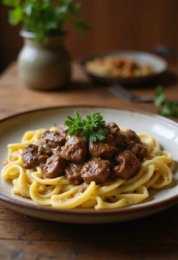 15 Classic Beef Stroganoff Recipes Packed With Big Flavor - 1. Classic Beef Stroganoff