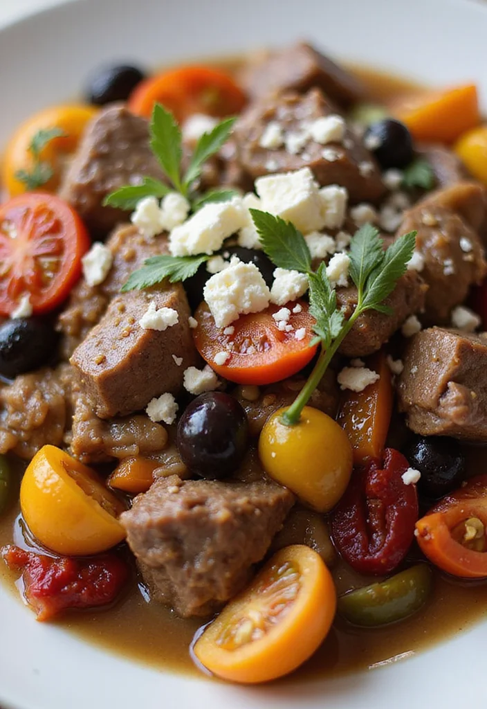 15 Classic Beef Stroganoff Recipes Packed With Big Flavor - 10. Mediterranean Beef Stroganoff