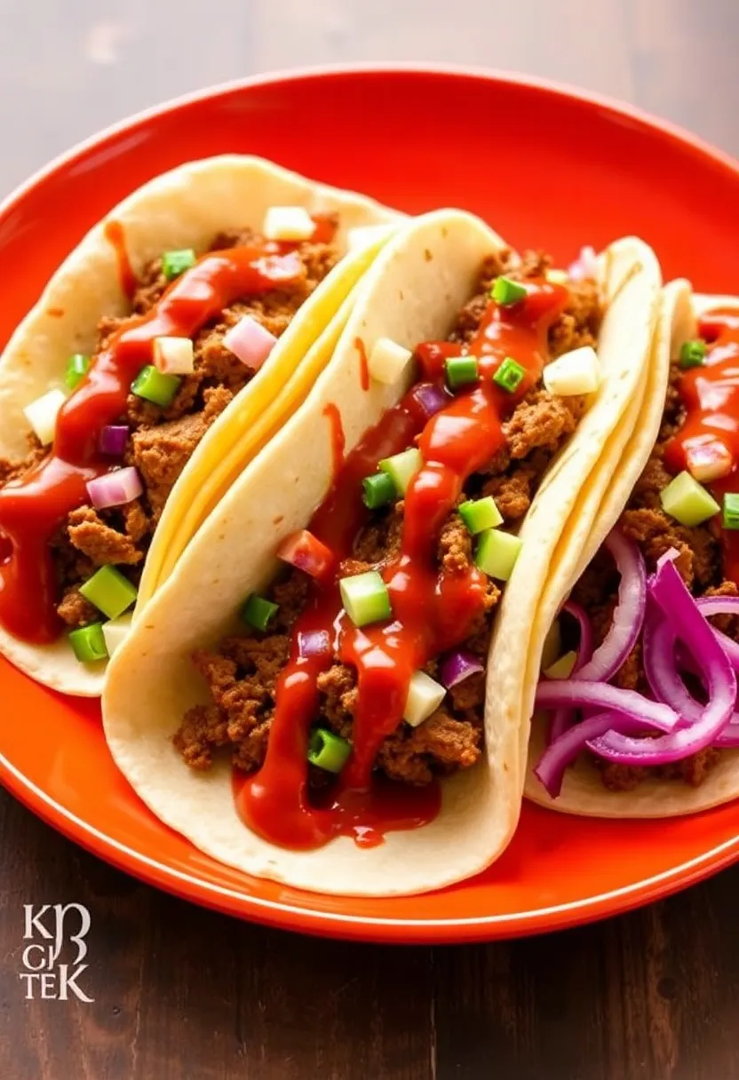 15 Corned Beef Tacos Recipes Packed With Big Flavor - 11. Corned Beef Tacos with Sweet Chili Sauce