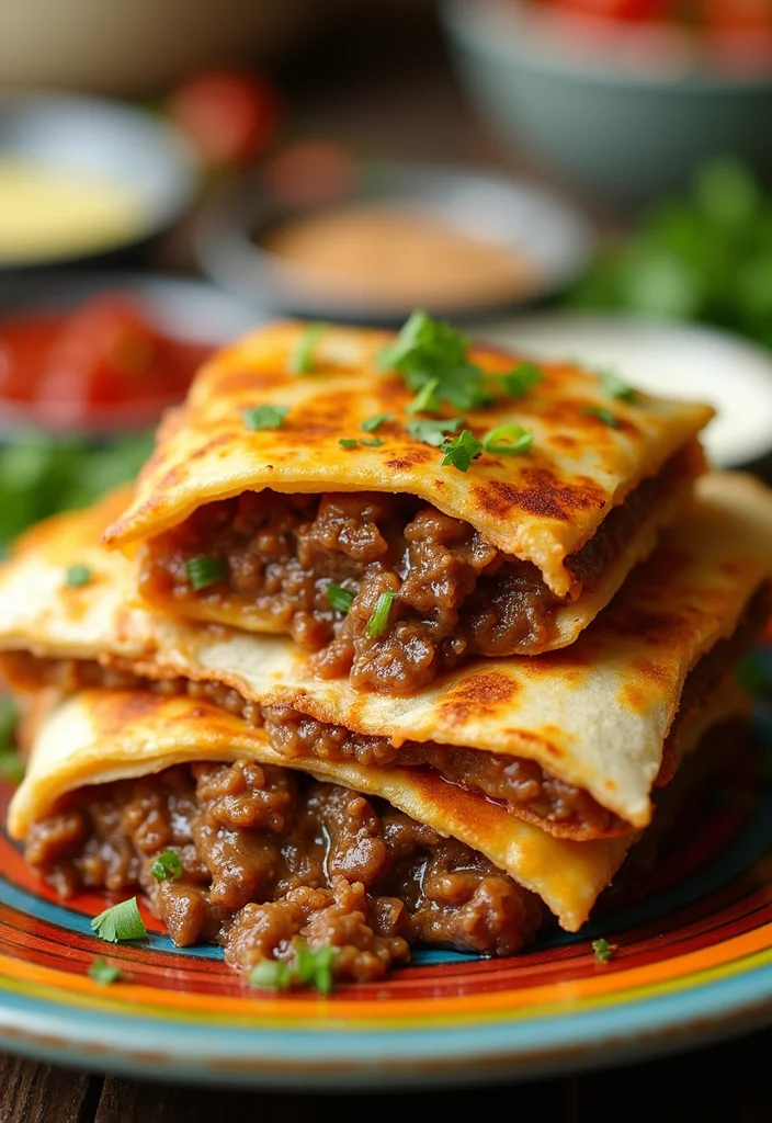 15 Fast & Flavorful French Onion Casserole Beef Recipes To Cook This Week - 5. French Onion Beef Quesadilla Bake