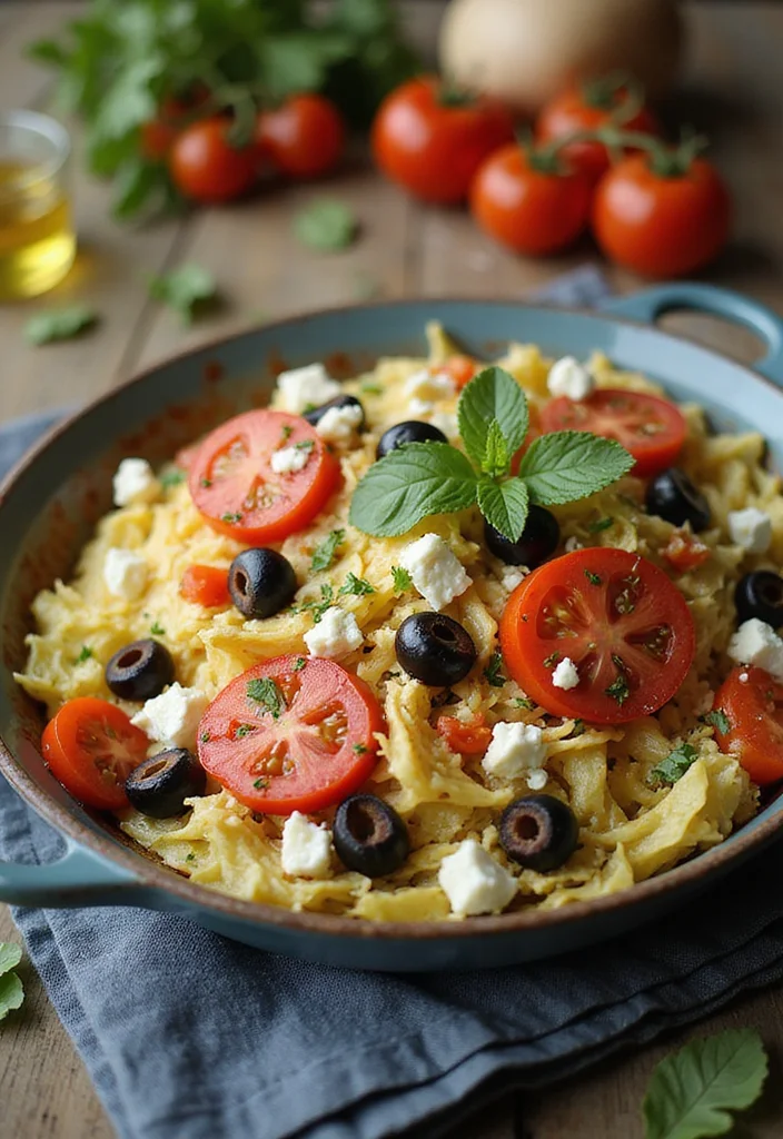 15 Ground Beef Taco Cabbage Skillet Dinners That Even Picky Eaters Love - 9. Mediterranean Taco Cabbage Skillet