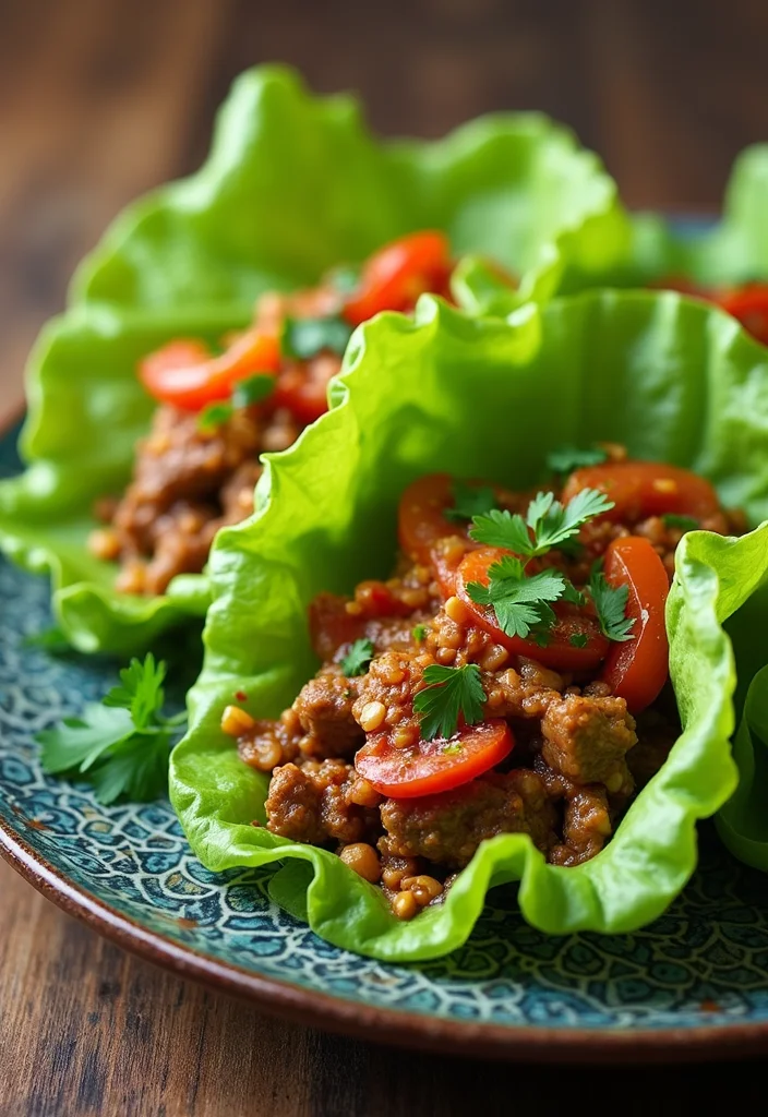 15 Underrated Beef Lettuce Wraps Recipes Worth Making - 13. Thai Peanut Beef Lettuce Wraps
