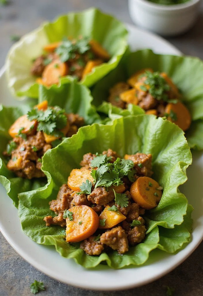 15 Underrated Beef Lettuce Wraps Recipes Worth Making - 15. Coconut Curry Beef Lettuce Wraps