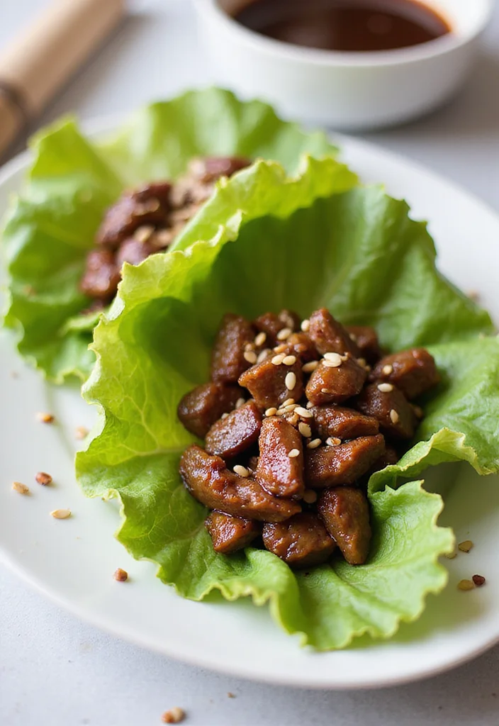 15 Underrated Beef Lettuce Wraps Recipes Worth Making - 2. Teriyaki Beef Lettuce Wraps