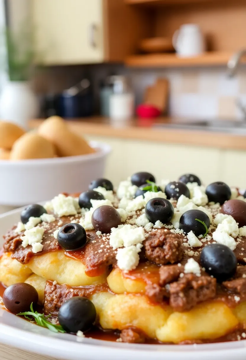 16 Ground Beef And Tater Tot Meals Perfect For Weeknight Cooking - 11. Greek Beef Tater Tot Bake