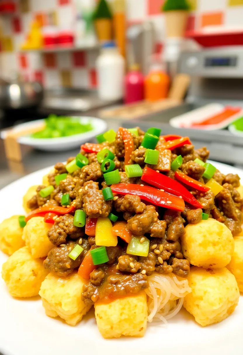 16 Ground Beef And Tater Tot Meals Perfect For Weeknight Cooking - 6. Teriyaki Beef and Tater Tot Stir-Fry