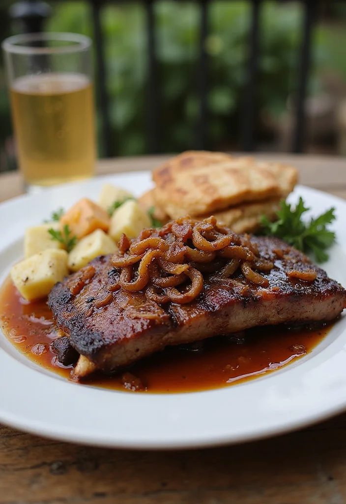 16 Smoked Beef Short Ribs Recipes Packed With Big Flavor - 16. Smoky BBQ Beef Short Ribs with Caramelized Onions