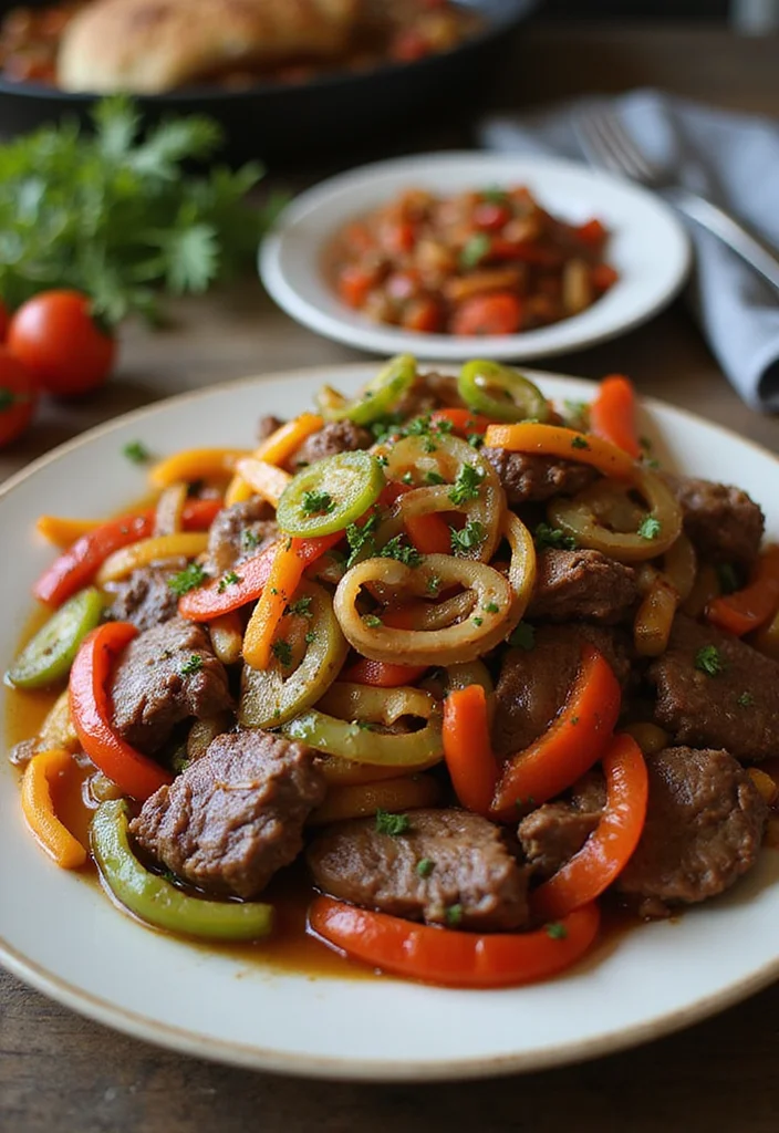 17 Beef Chuck Roast Recipes Crockpot Recipes Everyone Is Searching For - 11. Beef Chuck Roast with Onions and Peppers