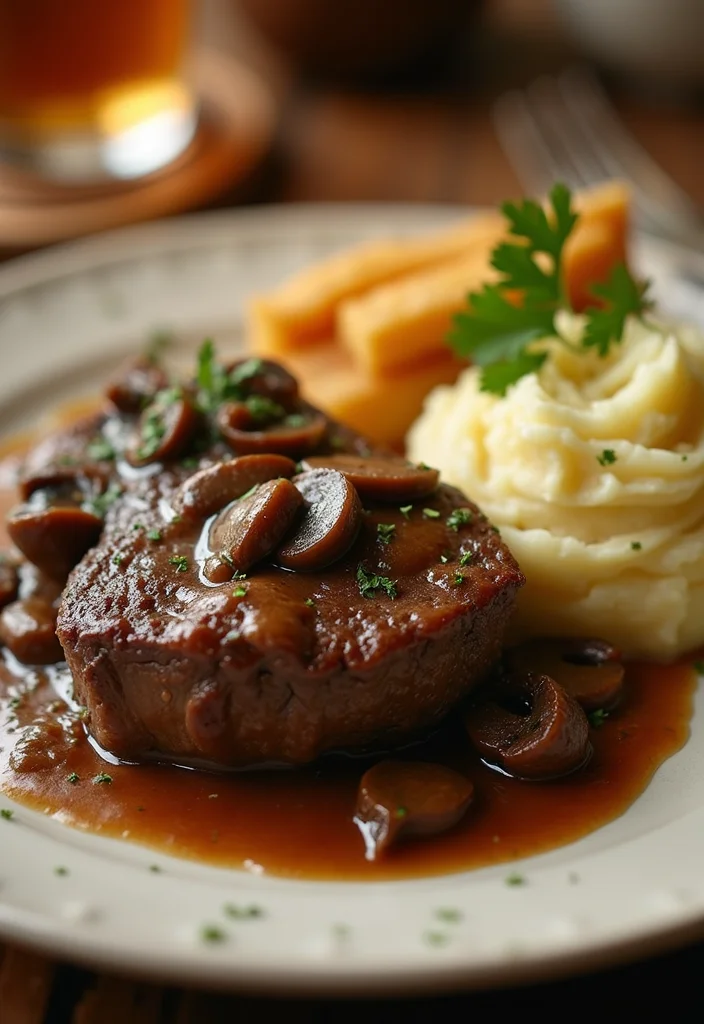 17 Beef Chuck Roast Recipes Crockpot Recipes Everyone Is Searching For - 6. Beef Chuck Roast with Mushroom Gravy