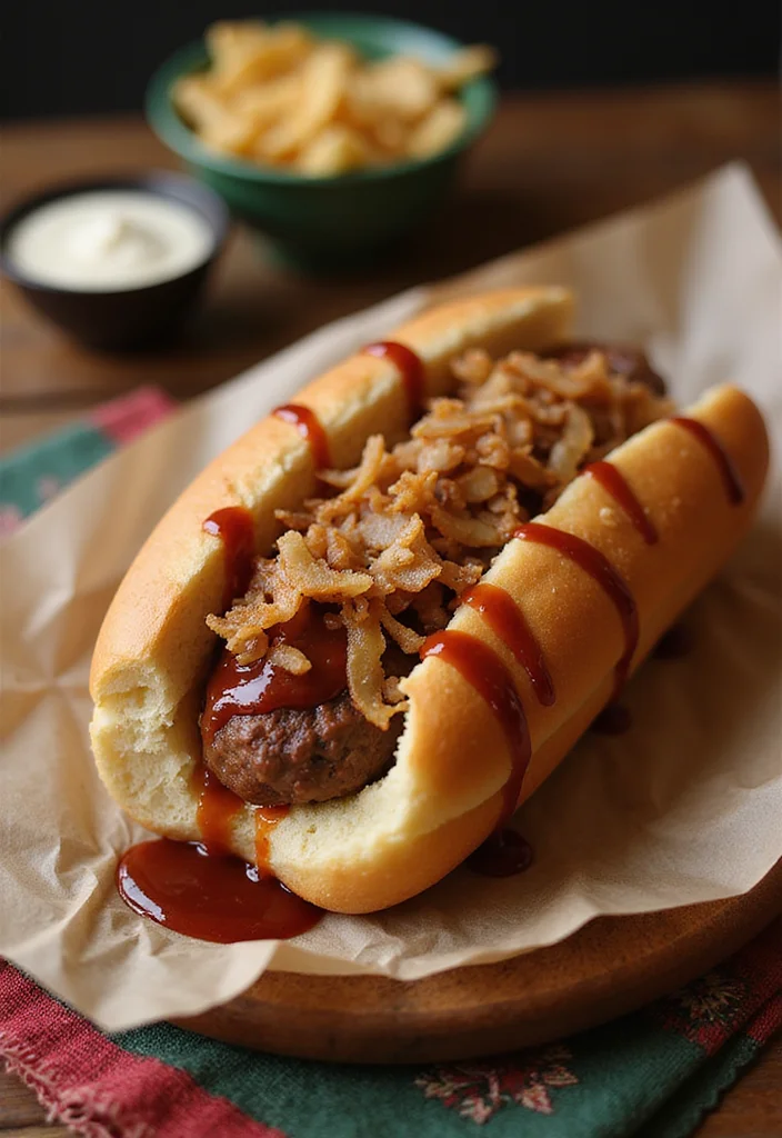 17 Beef Hot Dog Recipes Everyone Is Searching For - 12. Beef Hot Dog with Sweet BBQ Sauce