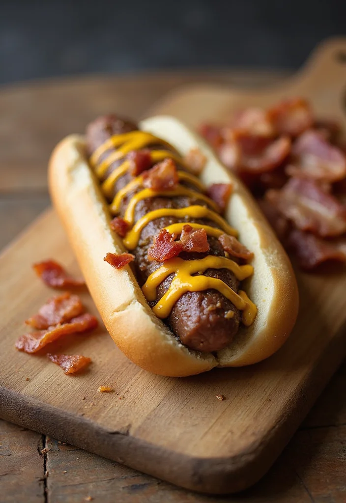 17 Beef Hot Dog Recipes Everyone Is Searching For - 14. Beef Hot Dog with Maple Mustard