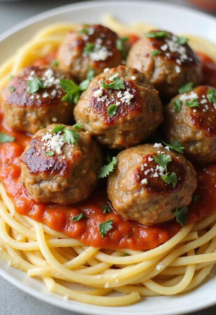 18 Beef Meatballs For Spaghetti Dinners That Even Picky Eaters Love - 12. Garlic Parmesan Beef Meatballs