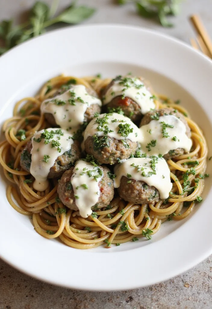 18 Beef Meatballs For Spaghetti Dinners That Even Picky Eaters Love - 8. Spinach & Feta Beef Meatballs
