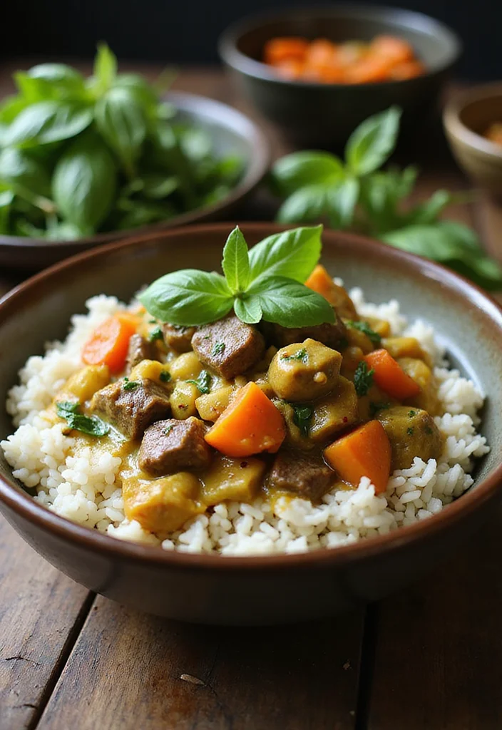 18 Beef Stew With Red Wine Recipes Everyone Is Searching For - 10. Thai Green Curry Beef Stew