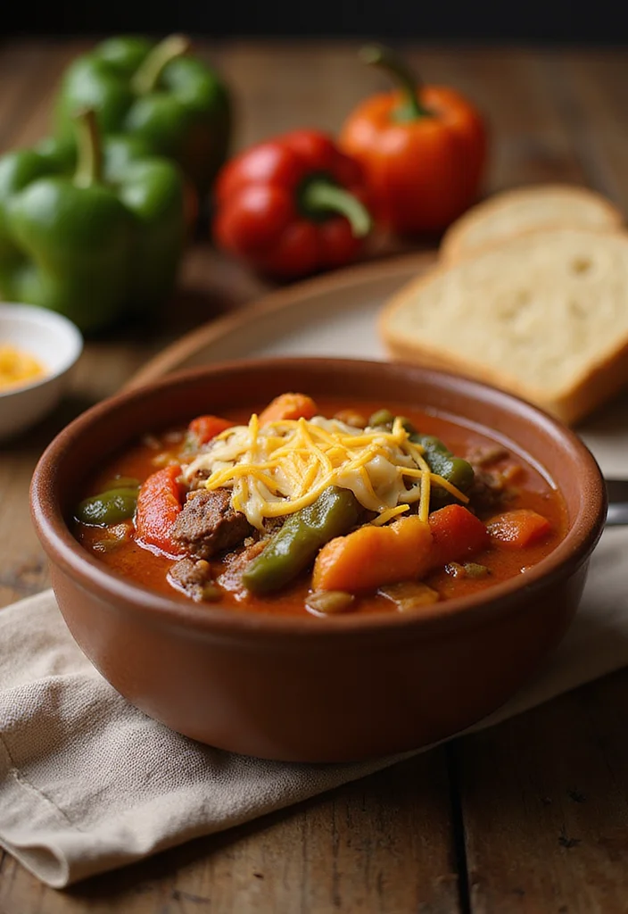 18 Beef Stew With Red Wine Recipes Everyone Is Searching For - 16. Beef Stew with Peppers and Cheese