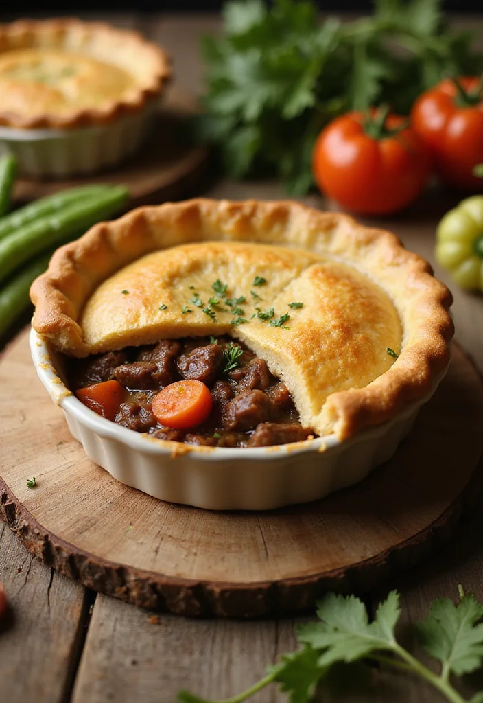 18 Genius Ways To Use Canning Ground Beef Tonight - 13. Beef Pot Pie