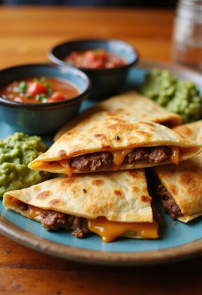 18 Genius Ways To Use Canning Ground Beef Tonight - 5. Beef Quesadillas