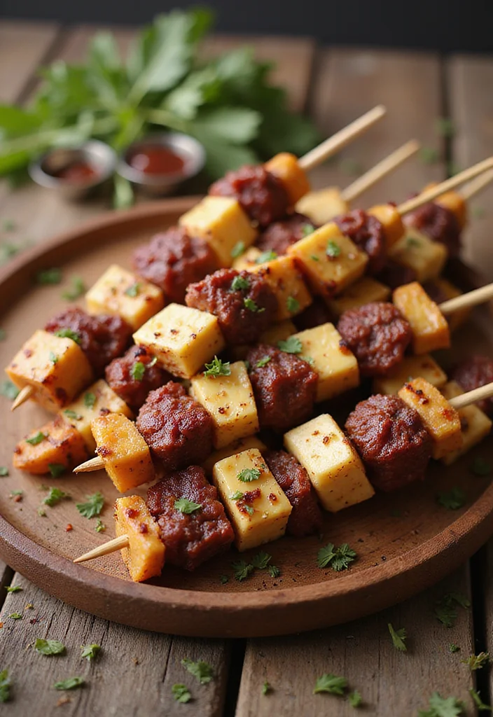18 Genius Ways To Use Dried Beef Tonight - 4. Dried Beef & Cheese Skewers