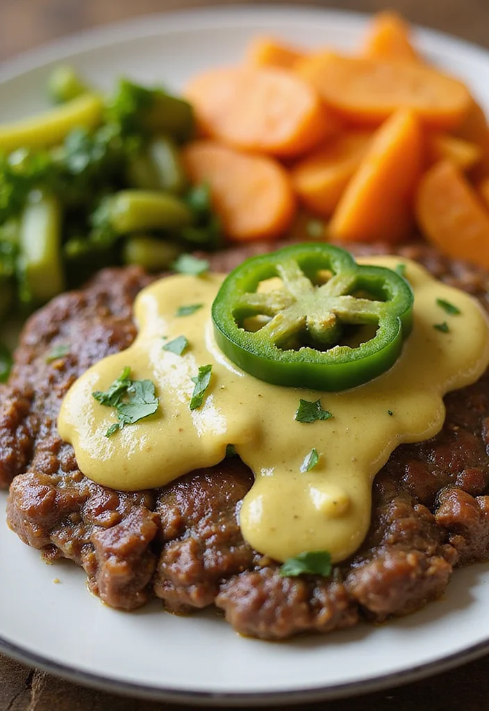 18 Ground Beef Salisbury Steak Meals Perfect For Weeknight Cooking - 11. Salisbury Steak with Jalapeño Cream Sauce