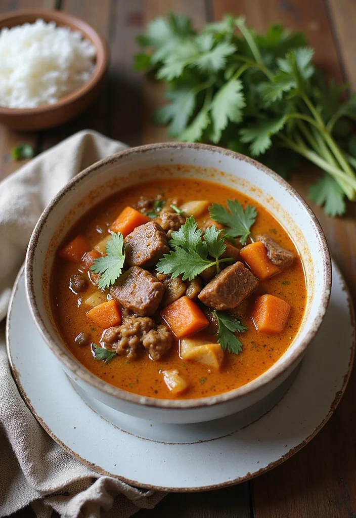 18 Must-Try Healthy Beef Stew Crock Pot Dishes For Busy Nights - 18. Thai Coconut Beef Stew
