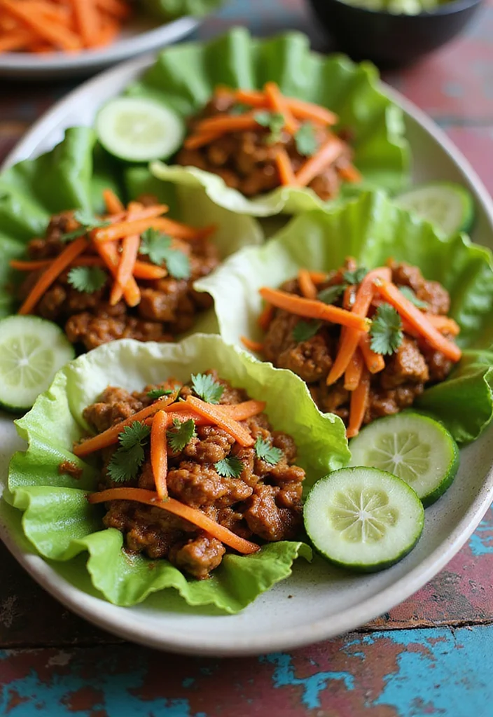 Top 12 Thai Beef Curry Ideas You Haven't Tried Yet - 6. Red Curry Beef Lettuce Wraps