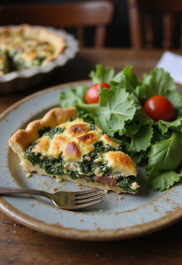 Top 14 Roast Beef Dinner Ideas You Haven’t Tried Yet - 11. Roast Beef and Spinach Quiche