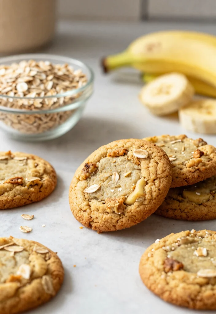 15 Banana Pudding Cookies Recipes Soft Sweet Comfort - 9. Banana Pudding Cookies with Oats 1