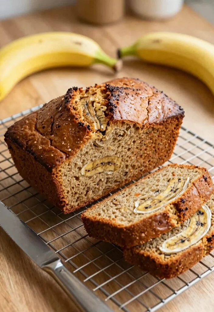 15 Easy and Delicious No-Waste Treats Using 2 Ripe Bananas - 1. Classic Banana Bread 1