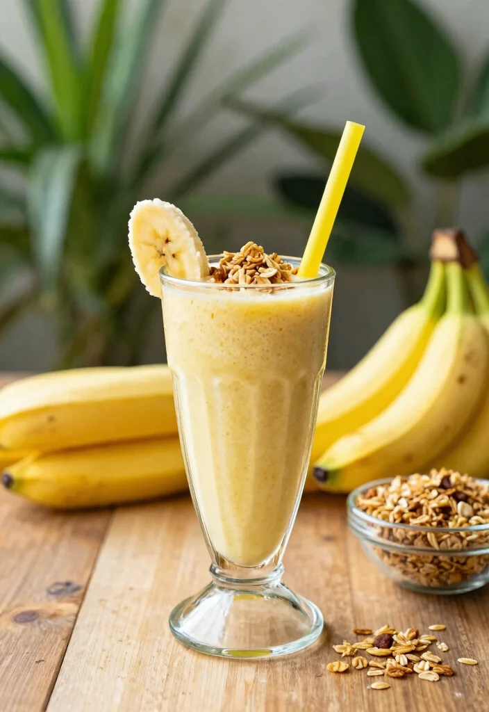 15 Easy and Delicious No-Waste Treats Using 2 Ripe Bananas - 3. Banana Smoothie 1