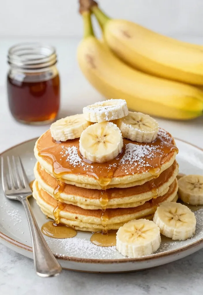 15 Easy and Delicious No-Waste Treats Using 2 Ripe Bananas - 4. Banana Pancakes 1