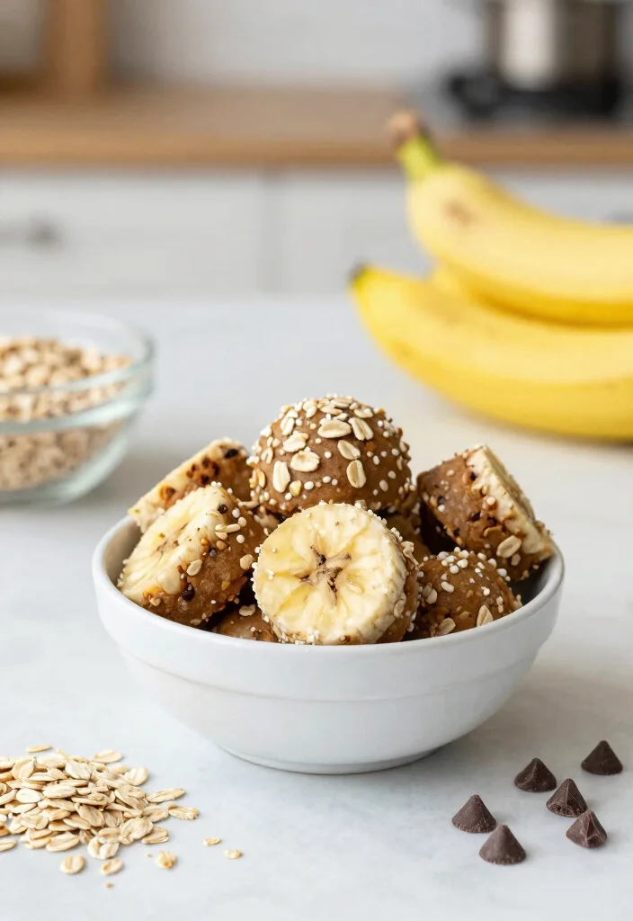 15 Easy and Delicious No-Waste Treats Using 2 Ripe Bananas - 6. Banana Energy Bites 1