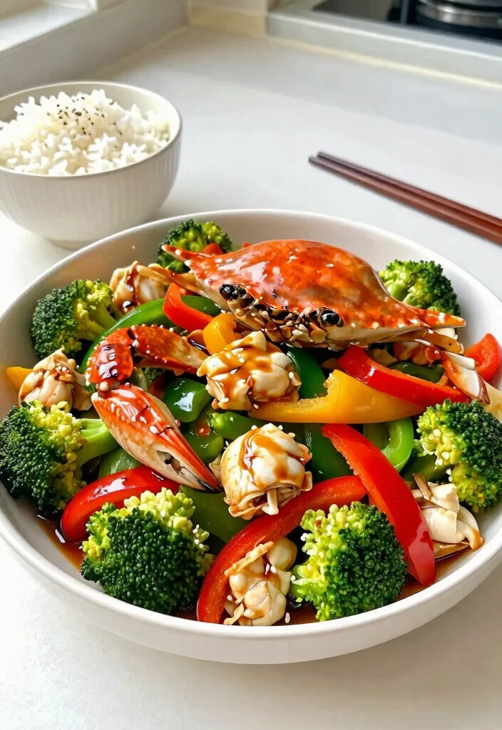 15 Fake Crab Meat Recipes: Quick Weeknight Dishes - 11. Crab and Veggie Stir-Fry 1