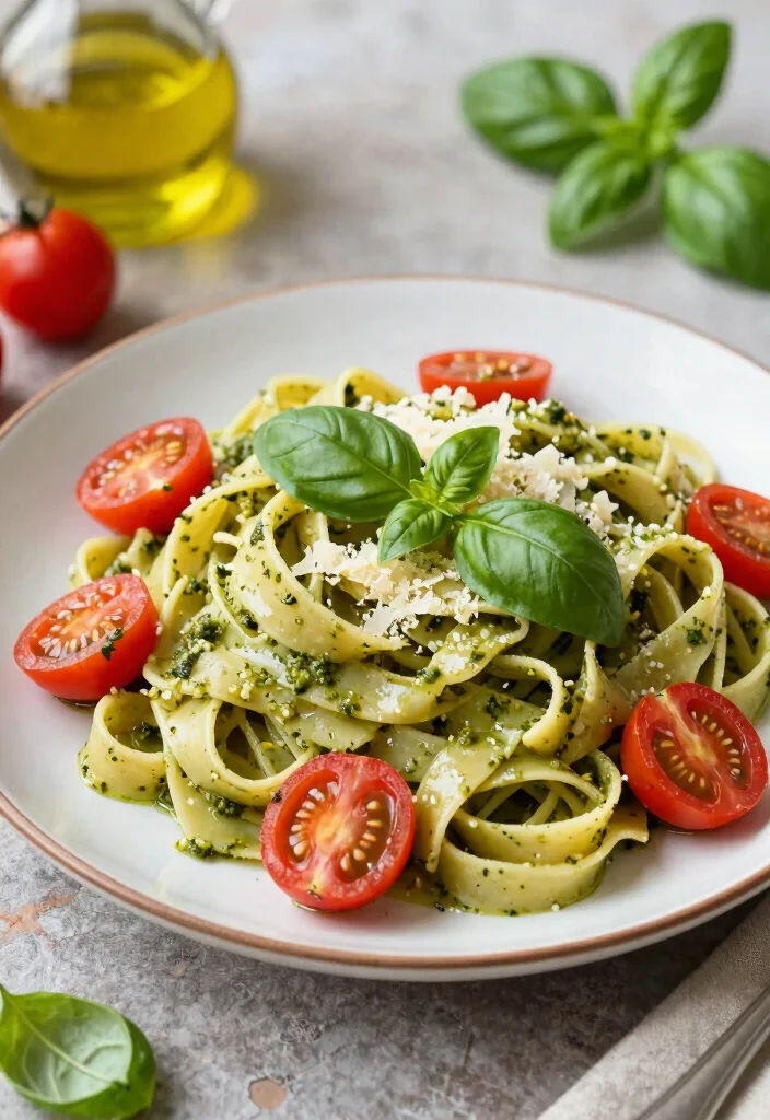 15 Fake Crab Meat Recipes: Quick Weeknight Dishes - 13. Crab Pesto Pasta 1