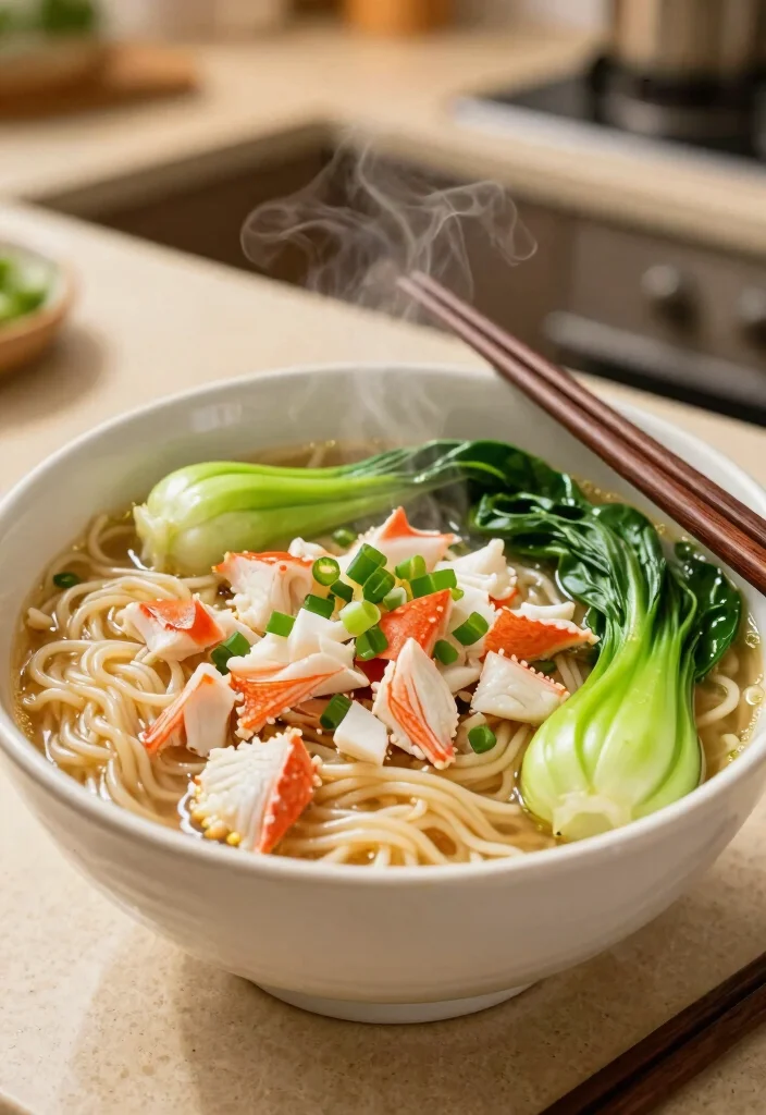 15 Fake Crab Meat Recipes: Quick Weeknight Dishes - 15. Crab Ramen 1