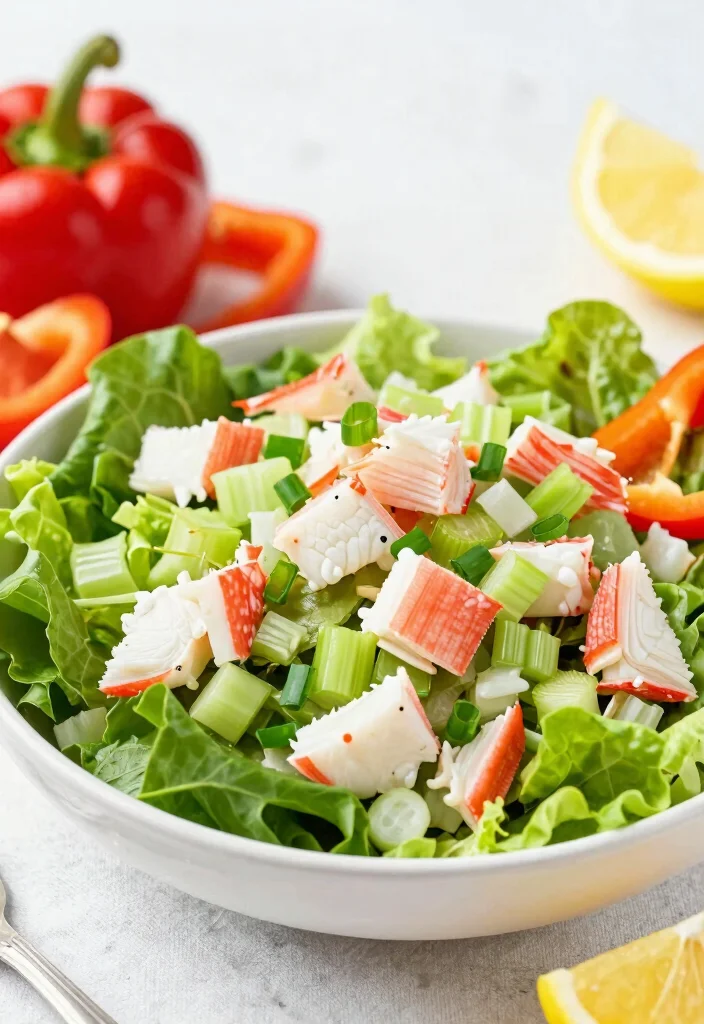 15 Fake Crab Meat Recipes: Quick Weeknight Dishes - 4. Quick Crab Salad 1