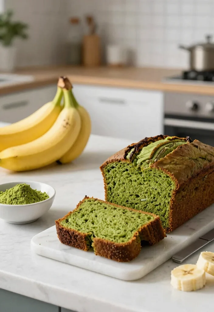 16 Banana Bread With Cake Mix Recipes Moist Foolproof Loaves - 16. Matcha Banana Bread 1