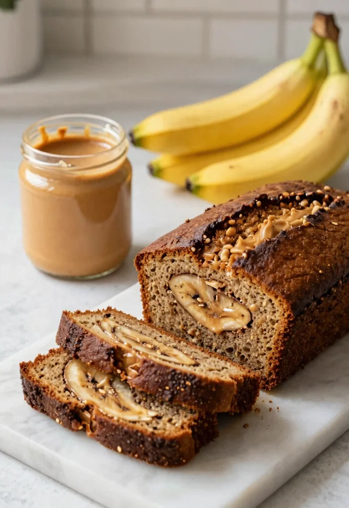 16 Banana Bread With Cake Mix Recipes Moist Foolproof Loaves - 5. Peanut Butter Banana Bread 1