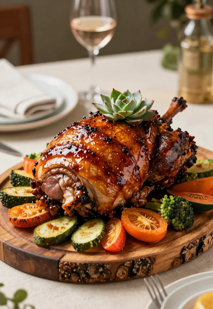 16 Bottom Round Roast Recipes for Tender Family Dinners - 12. Maple Dijon Glazed Roast 1