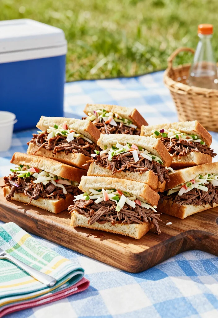 16 Bottom Round Roast Recipes for Tender Family Dinners - 3. BBQ Bottom Round Roast Sandwiches 1