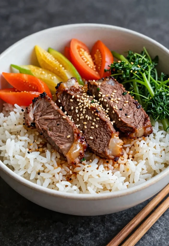 16 Bottom Round Steak Recipes: Easy Savory Plates - 10. Asian-Style Bottom Round Steak Bowl 1